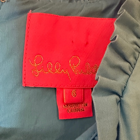 Lilly Pulitzer Vibrant Blue Dress - Picture 2 of 4